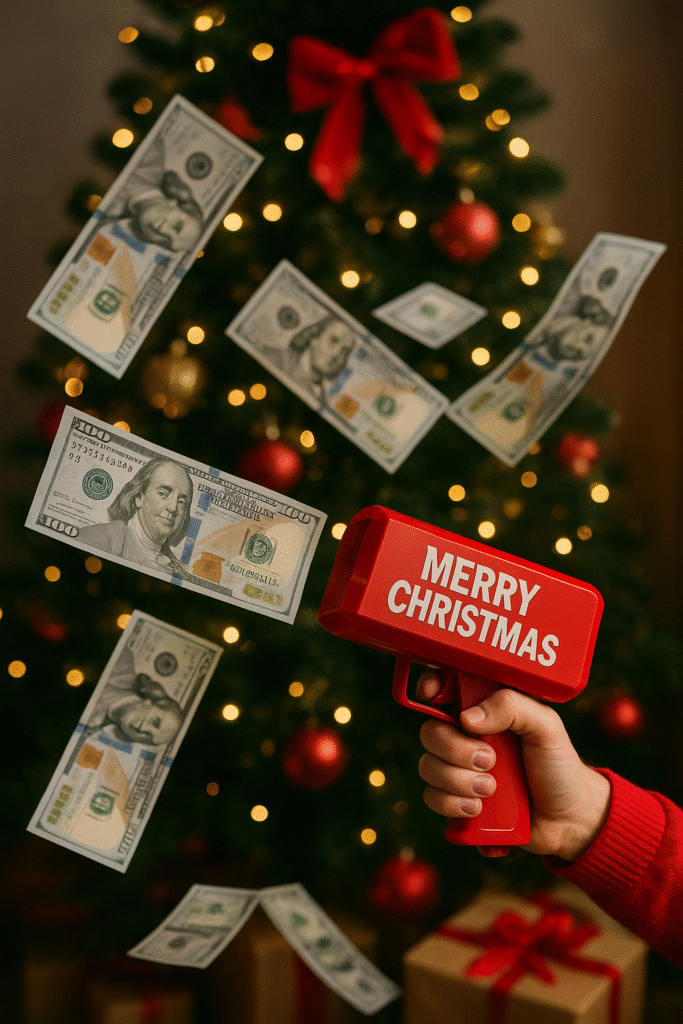 Money Guns and a Merry Christmas